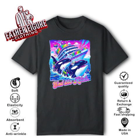 Eat The Rich Whale T Shirt