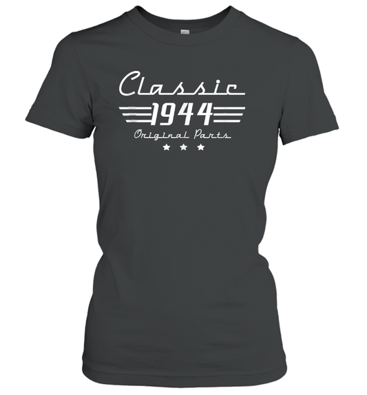 80Th Birthday 80 Year Old 80Th Vintage Classic 1944 Fathers Day Gifts Womens T Shirt