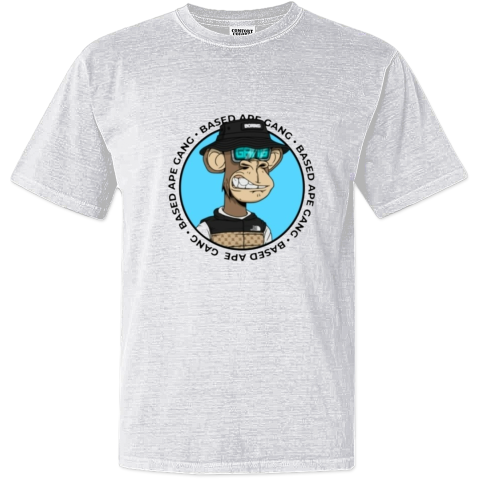 Based Ape Gang Dyed Heavyweight T Shirt