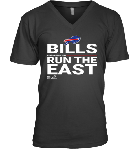 Buffalo Bills Run The East V Neck T Shirt