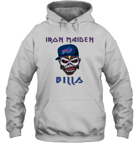 Buffalo Bills Iron Maiden Rock Band Music Hoodie